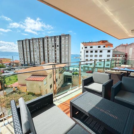 Apartamento Carabuxeira Playa Sanxenxo Exteriör bild